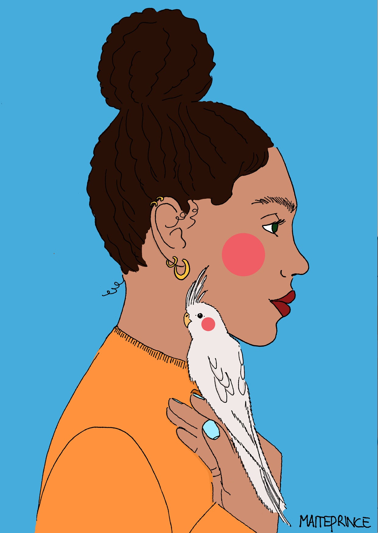 Bird girl | Maite Prince