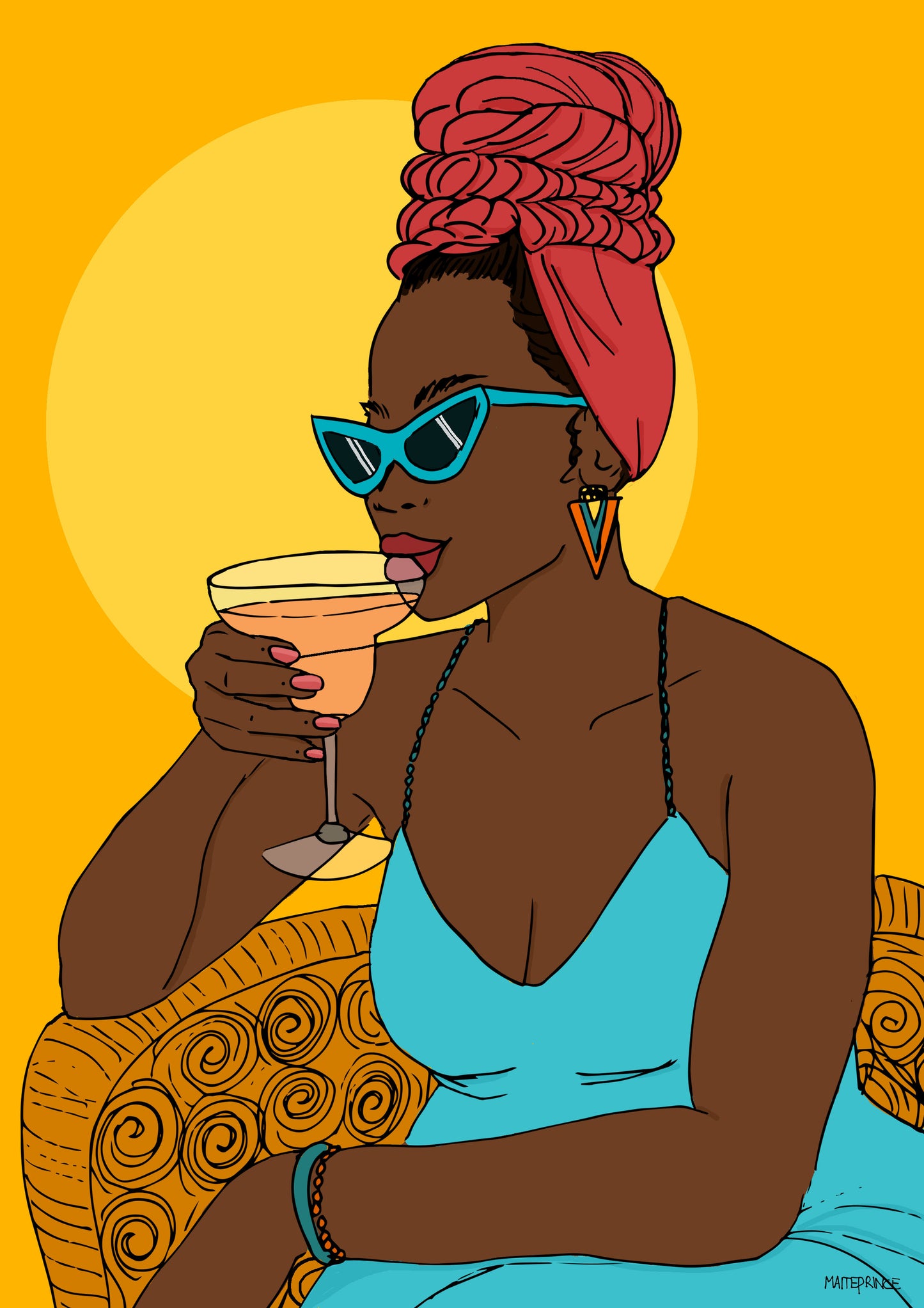 sipping summer | Maite Prince