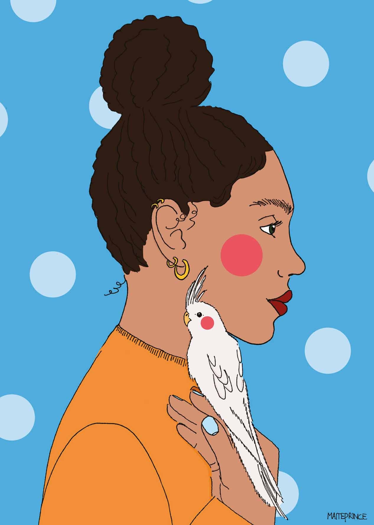 Bird girl | Maite Prince