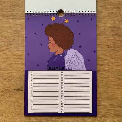 Birthday Calendar | Maite Prince