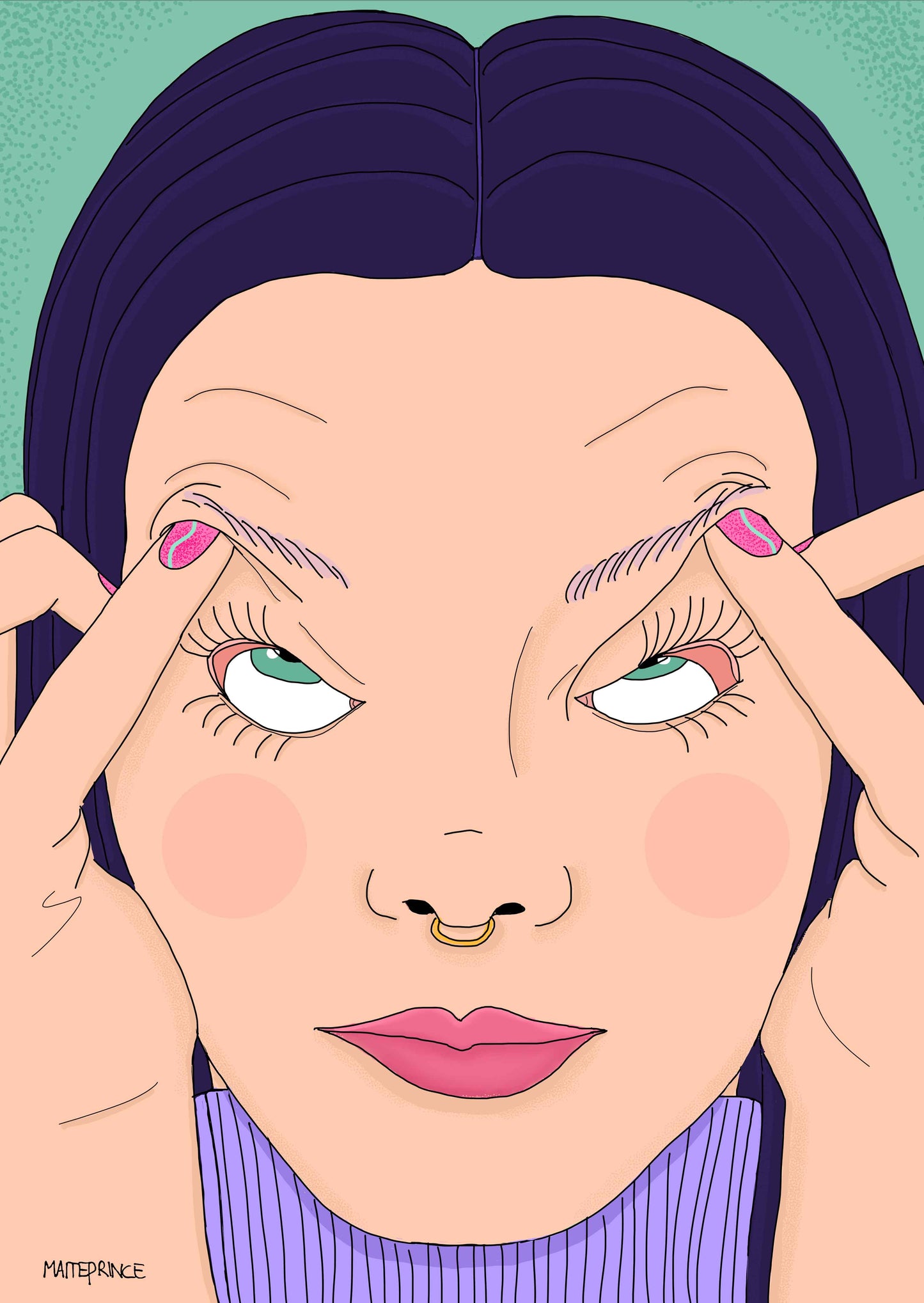 TiReD | Colorful print | Maite Prince